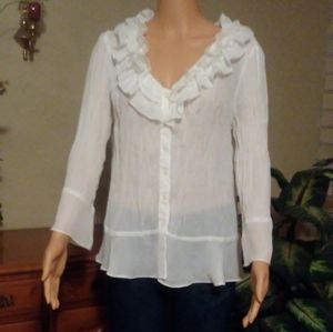 sunny leigh women's top sz L